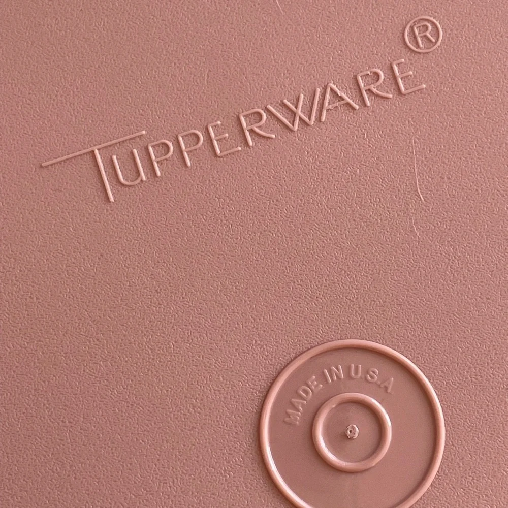 (8) Vintage Tupperware Slotted Food Lunch Dinner Trays - Picture 9 of 9